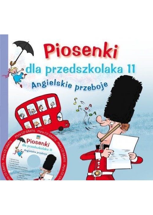 Piosenki dla przedszkolaka 11 Angielskie przeboje