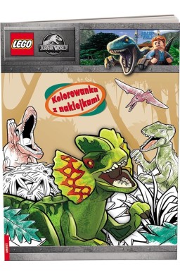 Lego Jurassic World. Kolorowanka z naklejkami