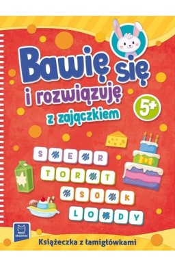 Bawię się i rozwiązuję z zajączkiem. 5+