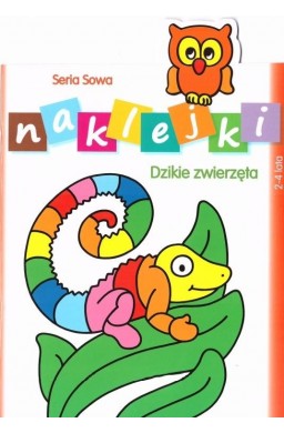 Seria Sowa. Naklejki. Dzikie zwierzęta