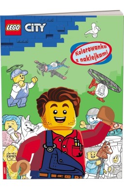LEGO(R) City. Kolorowanka z naklejkami