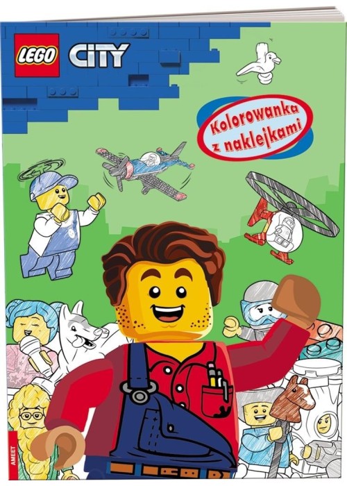 LEGO(R) City. Kolorowanka z naklejkami