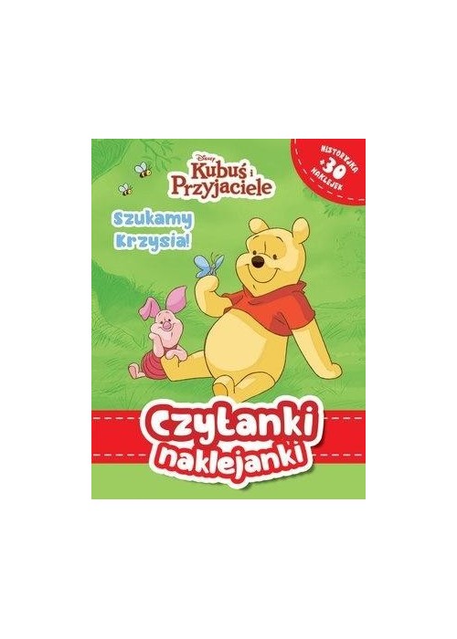 Czytanki naklejanki. Szukamy Krzysia!