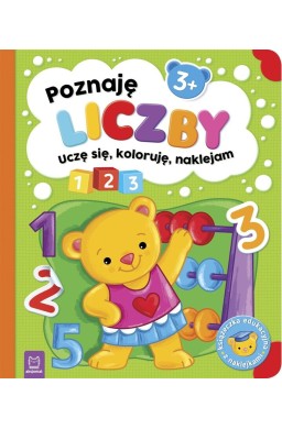 Poznaję liczby. Uczę się, koloruję, naklejam