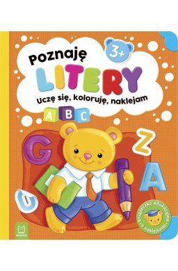 Poznaję litery. Uczę się, koloruję, naklejam