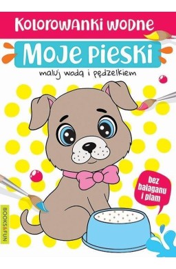 Kolorowanki wodne - Moje pieski