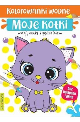 Kolorowanki wodne - Moje kotki