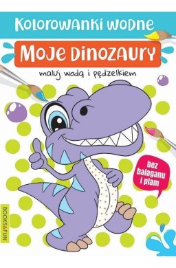 Kolorowanki wodne - Moje dinozaury