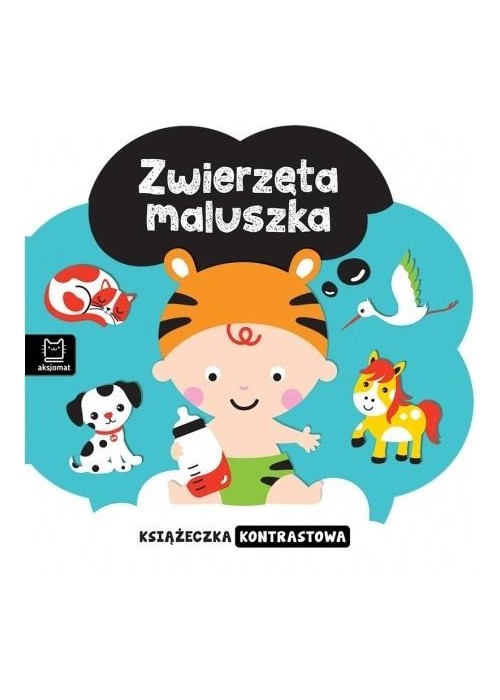 Książeczka kontrastowa. Zwierzęta maluszka