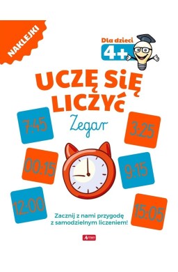 Uczę się liczyć. Zegar 4+