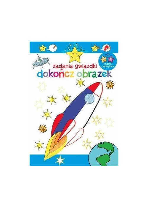 Zadania gwiazdki. Dokończ obrazek