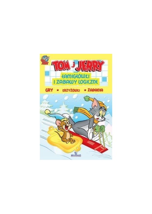 Tom i Jerry.Łamigłówki i zabawy logiczne (żółte)