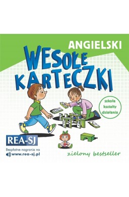 Angielski wesołe karteczki. Zielony