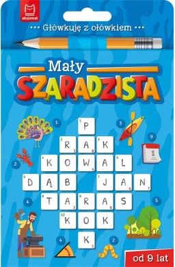 Mały szaradzista od 9 lat. Książeczka niebieska