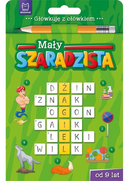 Mały szaradzista od 9 lat. Książeczka zielona