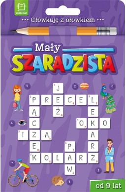 Mały szaradzista od 9 lat. Książeczka fioletowa