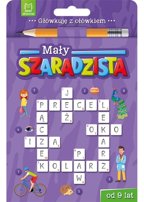 Mały szaradzista od 9 lat. Książeczka fioletowa