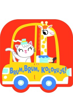 Brum, brum, koloruję! - Samochód