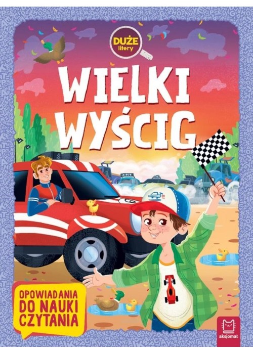 Wielki wyścig. Duże litery