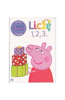 Świnka Peppa. Ćwiczę z Peppą. Liczę 1,2,3...