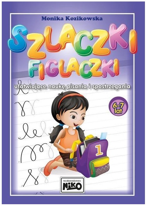 Szlaczki figlaczki ułatwiające...6-7 lat