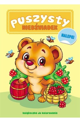 Puszysty Niedźwiadek. Książka do kolorowania