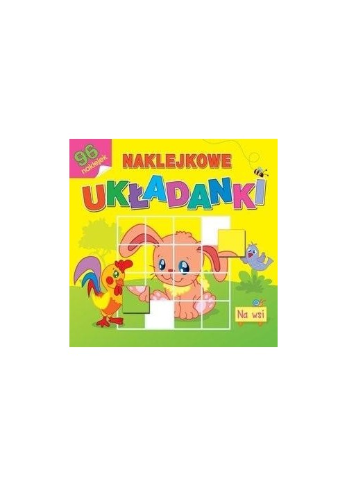Naklejkowe układanki. Na wsi