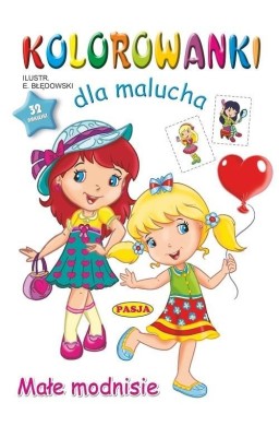 Kolorowanki dla malucha - Małe modnisie