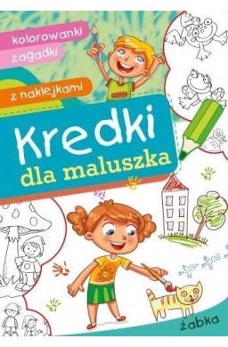 Kredki dla maluszka. Żabka