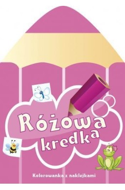 Różowa kredka