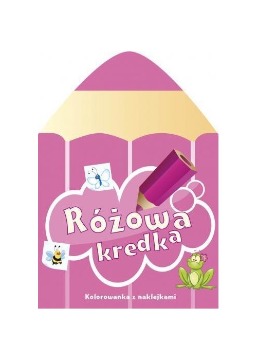 Różowa kredka