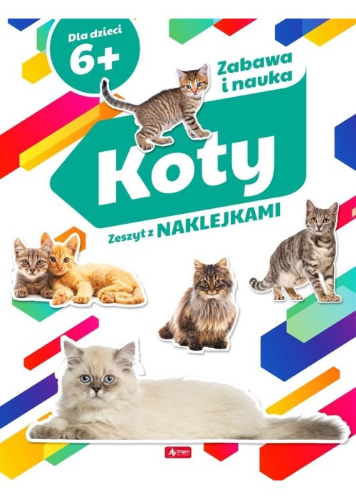 Koty. Zeszyt z naklejkami
