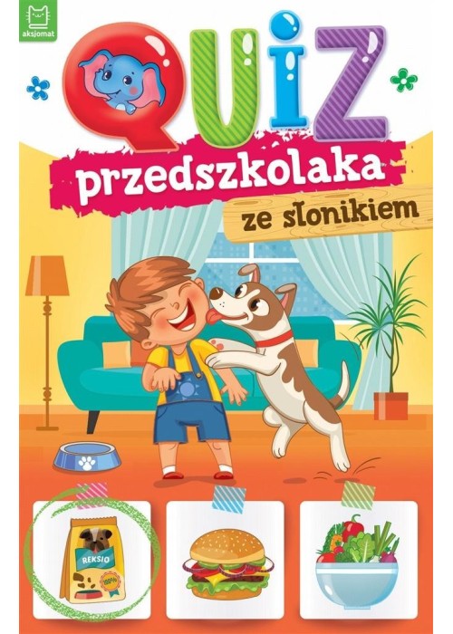 Quiz przedszkolaka ze słonikiem