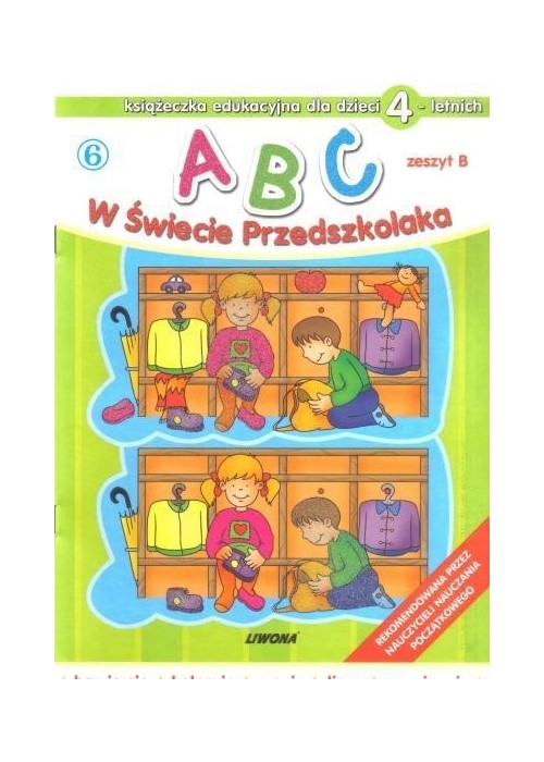 ABC w świecie przedszkolaka B/4 (6)  LIWONA