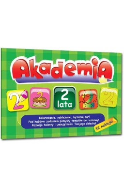 Akademia - 2 lata + 32 naklejki Greg