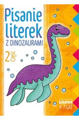 Pisanie literek z dinozaurami cz.2