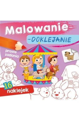 Malowanie-doklejanie. Proste zadania