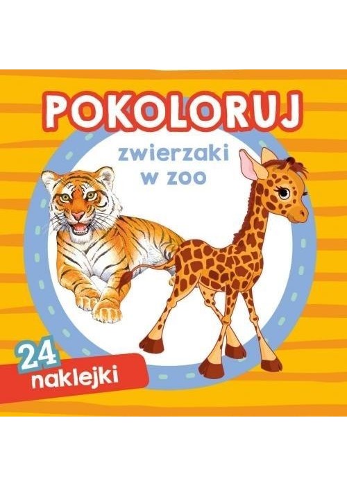 Pokoloruj zwierzaki w zoo