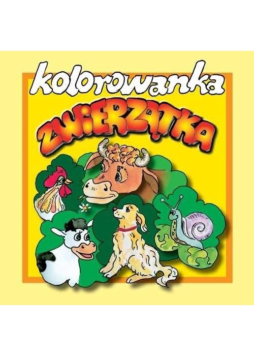 Zwierzątka - kolorowanka