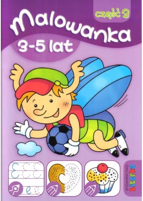 Malowanka 3-5 lat cz. 3 LITERKA