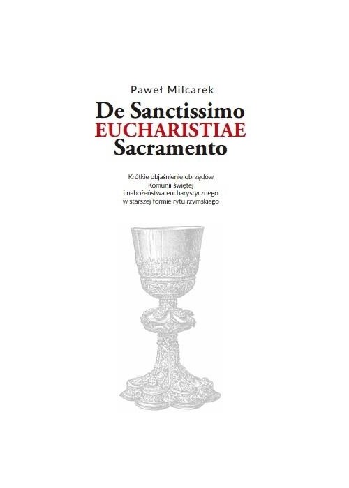 De Santissimo Eucharistiae Sacramento