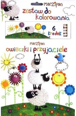 Marzipan. Owieczki i przyjaciele + kredki