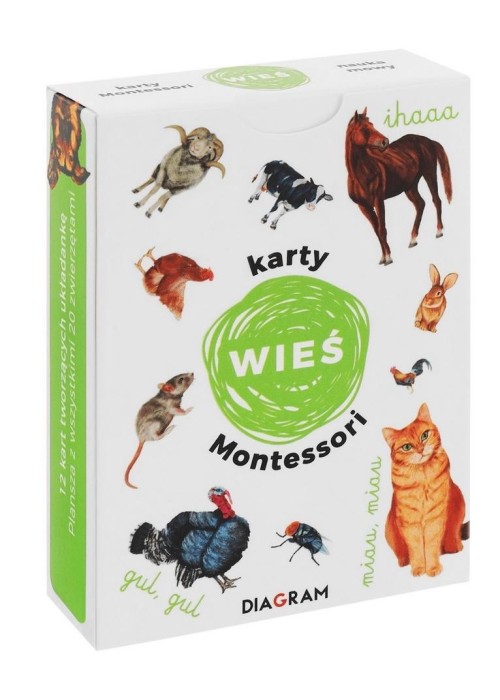 Karty Montessori. Wieś