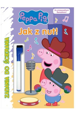 Peppa Pig. Zadania do ścierania