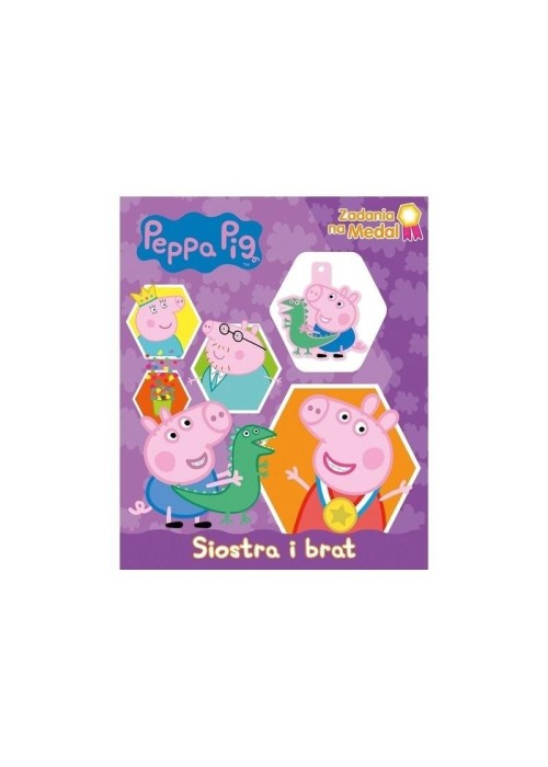 Peppa Pig. Zadania na medal. Siostra i brat.