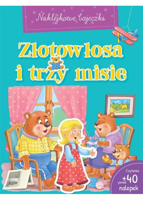 Naklejkowe bajeczki. Złotowłosa i trzy misie