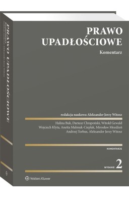 Prawo upadłościowe. Komentarz