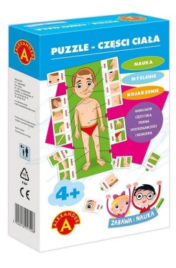 Zabawa i Nauka - Puzzle Części ciała ALEX