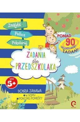 Znajdź, policz, pokoloruj. Zadania dla przedszkola