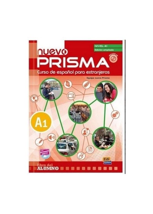 Nuevo Prisma A1 podr.+ CD audio wer. rozszerzona Nuevo Prisma A1 podr.+ CD audio wer. rozszerzona